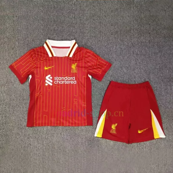 Camisa Home do Liverpool 2024-25 Criança