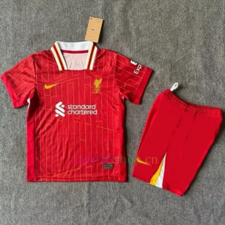 Camiseta Liverpool Primera Equipación 2024-25 Niño