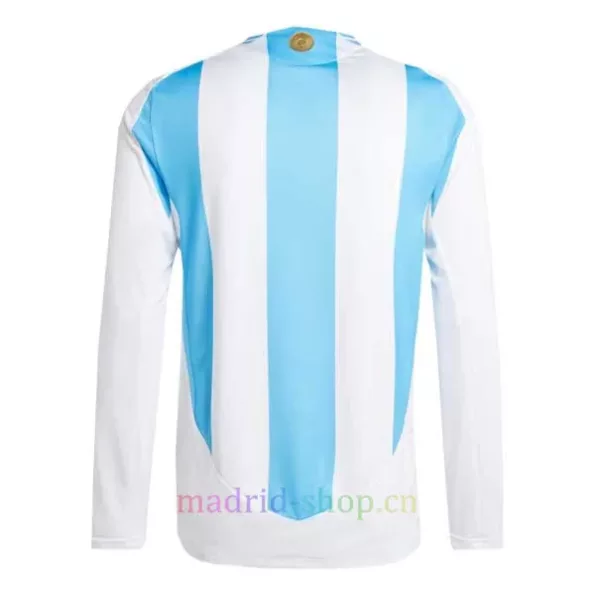 Argentina Home Jersey 2024 Long Sleeve Player Version