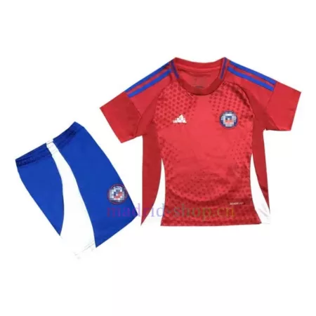Camiseta Chile Primera Equipación 2024 Niño