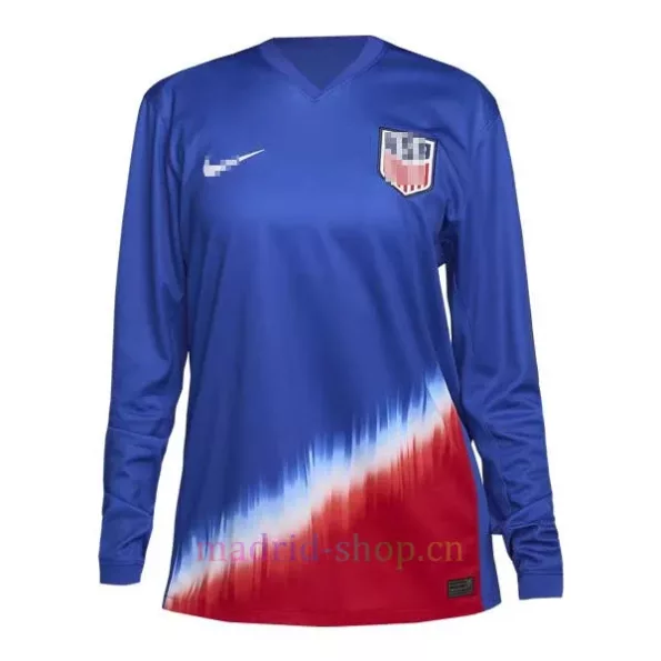 Cita Previa – Camiseta Estados Unidos Segunda Equipación 2024 Manga Larga