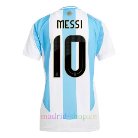 Camiseta Messi Argentina Primera Equipación 2024 Mujer