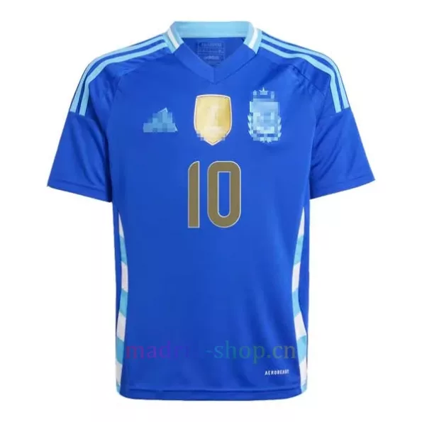Messi Argentina Away Jersey 2024 Child