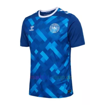 Camiseta Portero Dinamarca 2024 Azul