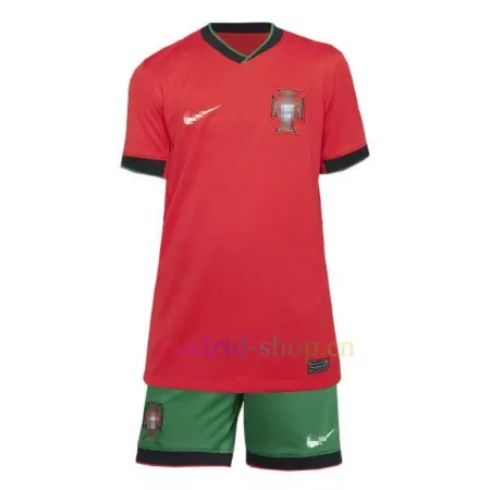 Camiseta Portugal Primera Equipación 2024 Niño