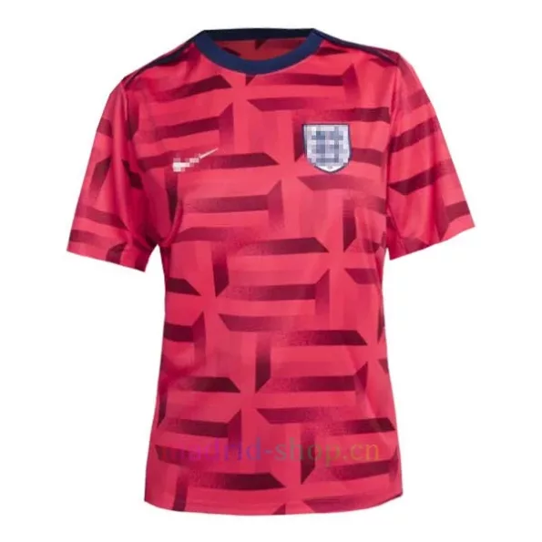 Camiseta pré-jogo vermelha Inglaterra 2024