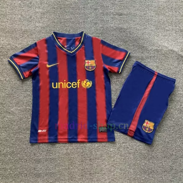 Camiseta Barcelona Primera Equipación 2009-10 Niño