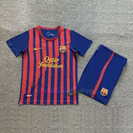 Camiseta Barcelona Primera Equipación 2011-12 Niño