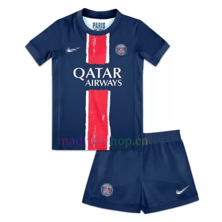 Camiseta PSG Mbappé Primera Equipación 2024-25 Niño