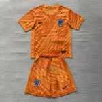 Camiseta Portero Inglaterra 2024 Niño naranja
