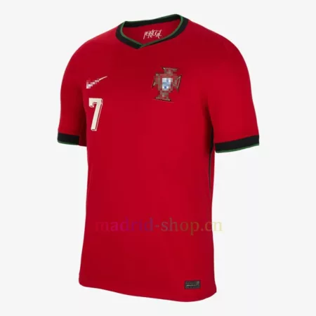 Camiseta Portugal Ronaldo 7 Primera Equipación 2024 Euro