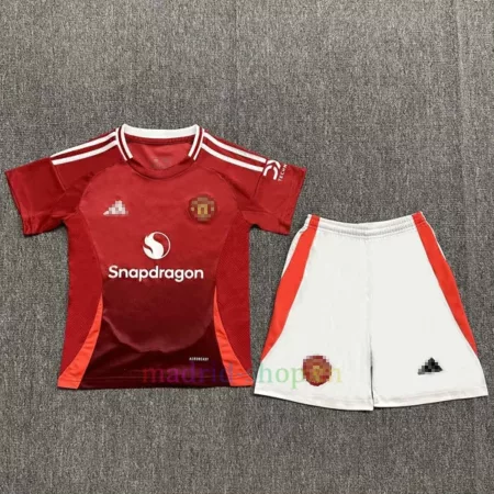 Camiseta Manchester United Primera Equipación 2024-25 Niño