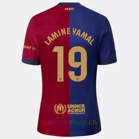 Camiseta Lamine Yamal Barcelona Equipación 2024-25 Versión Jugador