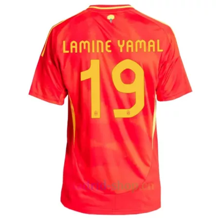 Camiseta Lamine Yamal España Primera Equipación 2024 Versión Jugador