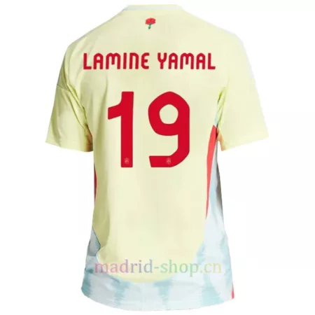 Camiseta Lamine Yamal España Segunda Equipación 2024 Versión Jugador