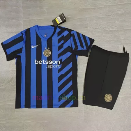 Camiseta Inter de Milán Primera Equipación 2024-25 Niño