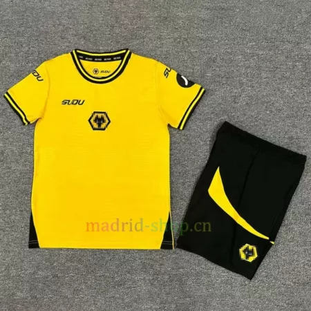 Camiseta Wolves Primera Equipación 2024-25 Niño