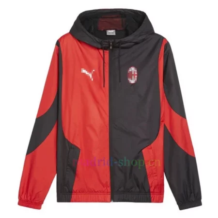 Windrunner AC Milan 2024-25 Rojo Negro