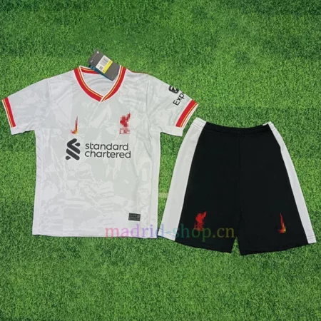 Camiseta Liverpool Tercera Equipación 2024-25 Niño